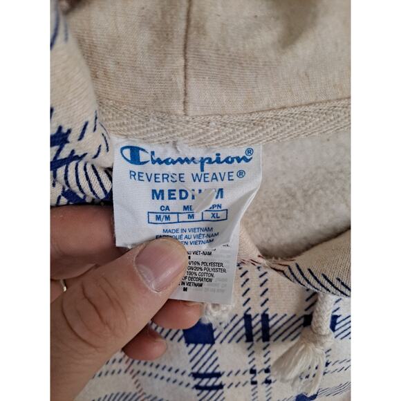 Champion Reverse Weave‎ Hoodie Sweatshirt Size Medium - Picture 4 of 6